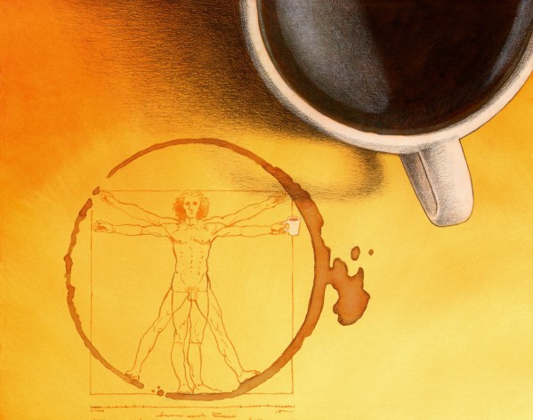 coffee man Print